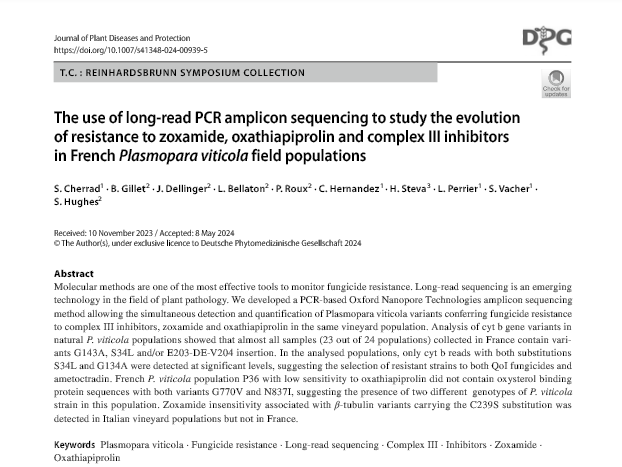 Publication Scientifique Conidia Coniphy